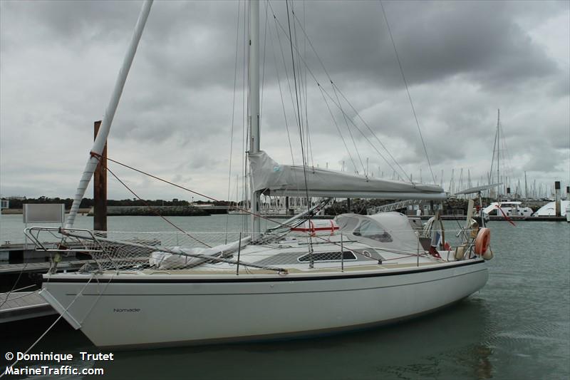 nomade (Sailing vessel) - IMO , MMSI 227345730, Call Sign FGF6890 under the flag of France