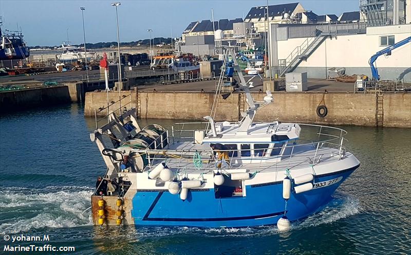 fabian melissa 2 (Fishing vessel) - IMO , MMSI 227438840, Call Sign FAD8659 under the flag of France