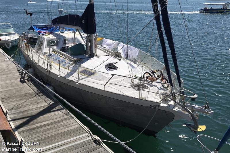 vayu (Sailing vessel) - IMO , MMSI 227577930, Call Sign FGD6328 under the flag of France