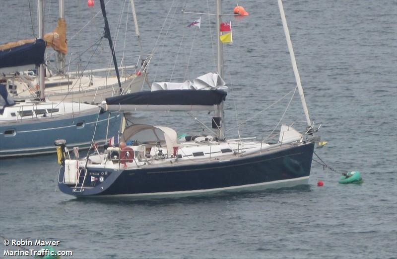 nithaiah (Sailing vessel) - IMO , MMSI 227991380, Call Sign FAG9631 under the flag of France