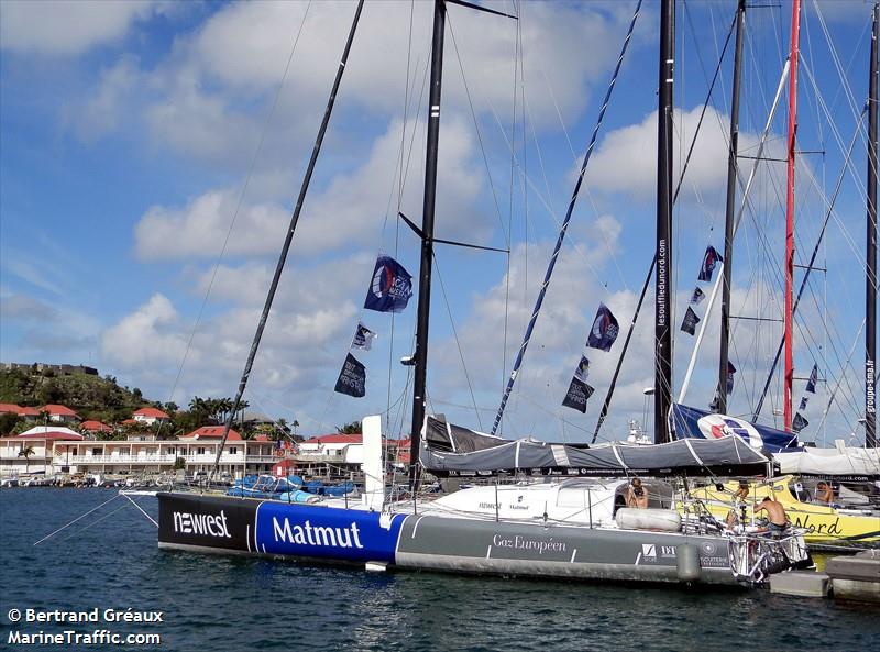 gitana80 solo sailor (Sailing vessel) - IMO , MMSI 228275600, Call Sign FIBE under the flag of France