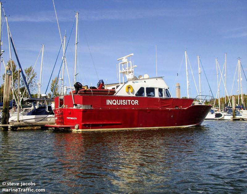 inquisitor (Pleasure craft) - IMO , MMSI 235005478, Call Sign MOAV under the flag of United Kingdom (UK)