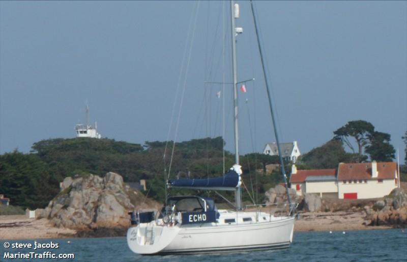 echo of wight (Sailing vessel) - IMO , MMSI 235008623, Call Sign VQIP9 under the flag of United Kingdom (UK)