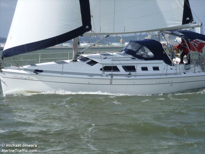 martha rose (Sailing vessel) - IMO , MMSI 235084701, Call Sign 2EFR3 under the flag of United Kingdom (UK)