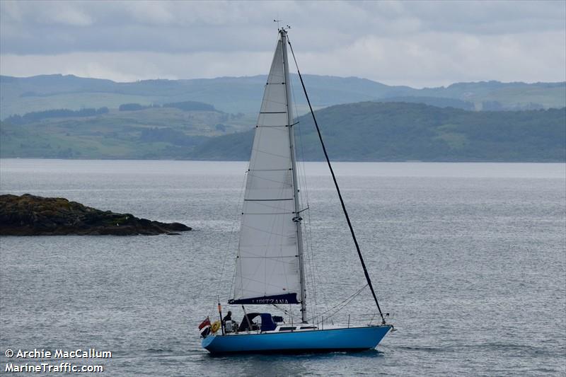 lipitzana (Sailing vessel) - IMO , MMSI 235087935, Call Sign 2ETC5 under the flag of United Kingdom (UK)