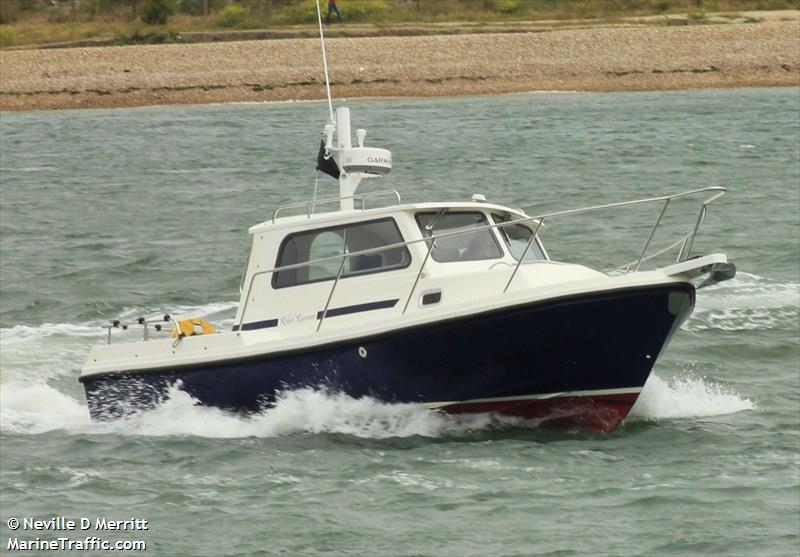 rebel runner (Pleasure craft) - IMO , MMSI 235101538, Call Sign 2GYJ6 under the flag of United Kingdom (UK)