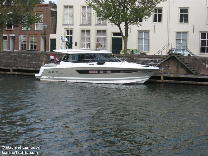 belmar (Pleasure craft) - IMO , MMSI 244008638, Call Sign PH7678 under the flag of Netherlands