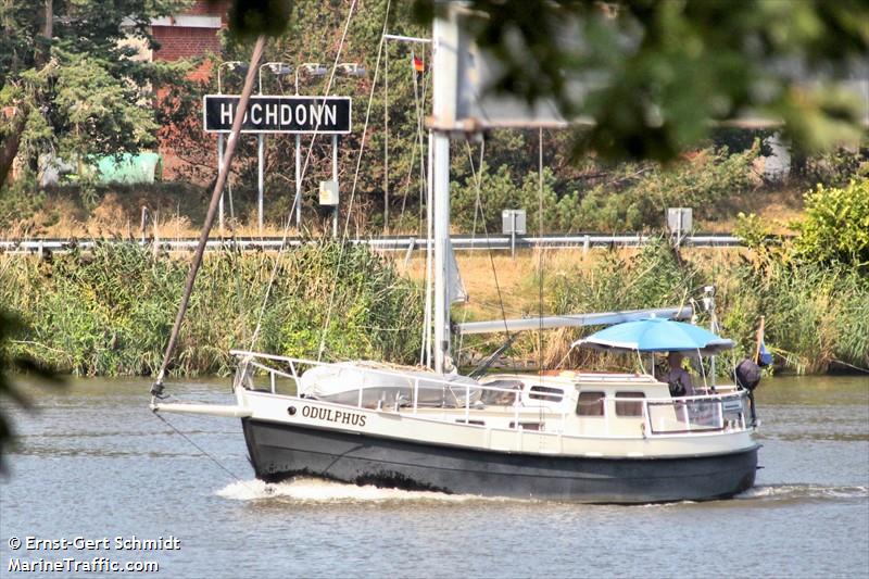 odulphus (Sailing vessel) - IMO , MMSI 244010645, Call Sign PH9956 under the flag of Netherlands