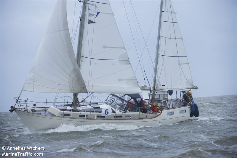 sangha (Pleasure craft) - IMO , MMSI 244030637, Call Sign PA3724 under the flag of Netherlands