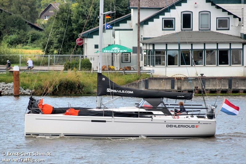 insails.com (Sailing vessel) - IMO , MMSI 244030738, Call Sign PD4934 under the flag of Netherlands