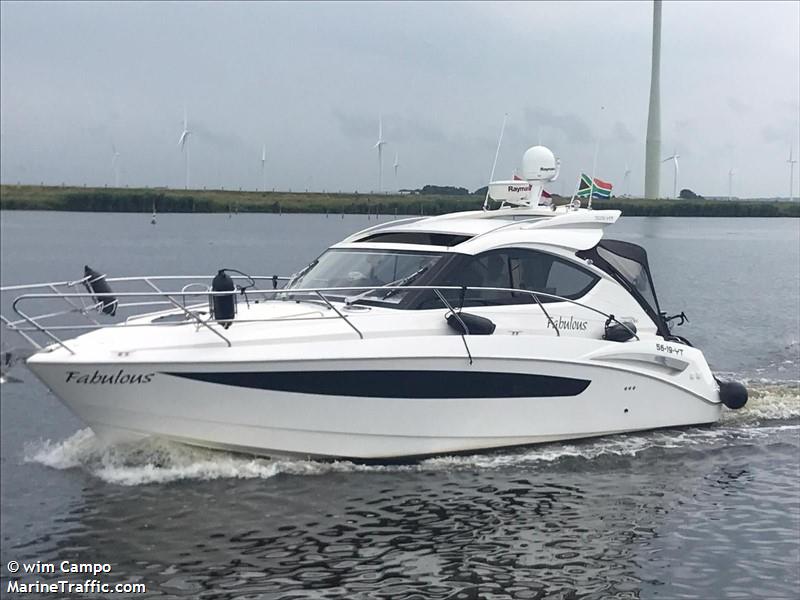fabulous (Pleasure craft) - IMO , MMSI 244057872, Call Sign PA2487 under the flag of Netherlands