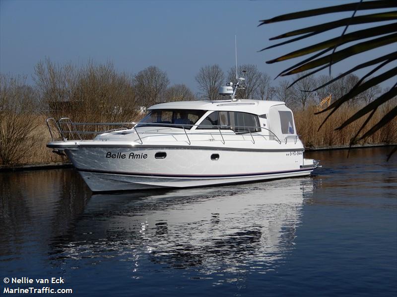 belle amie (Pleasure craft) - IMO , MMSI 244180772, Call Sign PD7636 under the flag of Netherlands