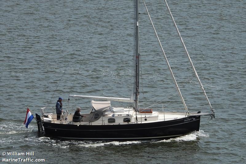 dwaalgast (Pleasure craft) - IMO , MMSI 244573077, Call Sign PE8229 under the flag of Netherlands