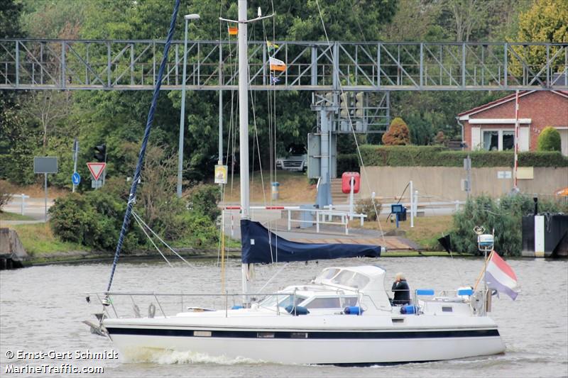 jinke (Sailing vessel) - IMO , MMSI 244620194, Call Sign PD8450 under the flag of Netherlands