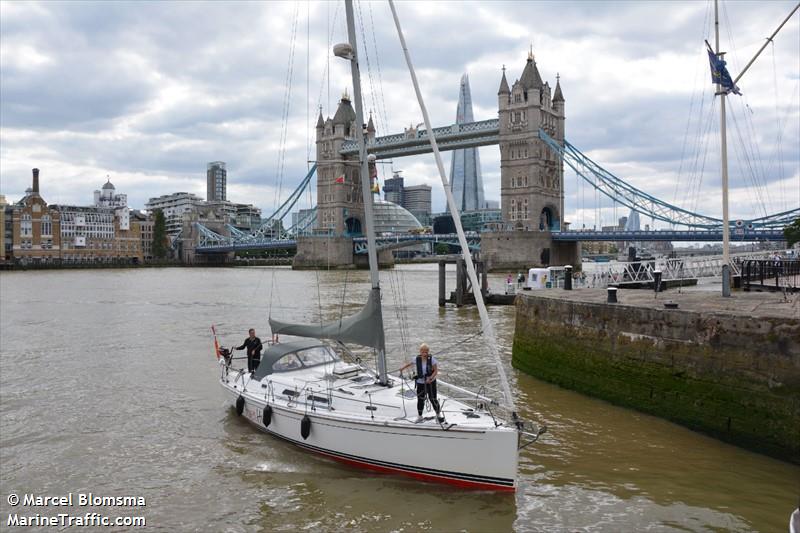 together (Pleasure craft) - IMO , MMSI 244740081, Call Sign PE2604 under the flag of Netherlands