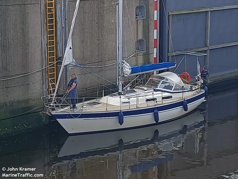 flicka (Sailing vessel) - IMO , MMSI 244810640, Call Sign PE8579 under the flag of Netherlands