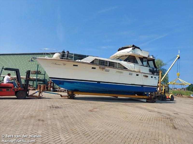 annaw (Pleasure craft) - IMO , MMSI 244870136 under the flag of Netherlands
