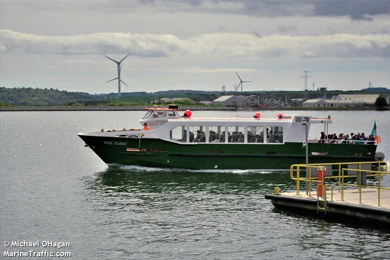spike island (Passenger ship) - IMO , MMSI 250005428 under the flag of Ireland
