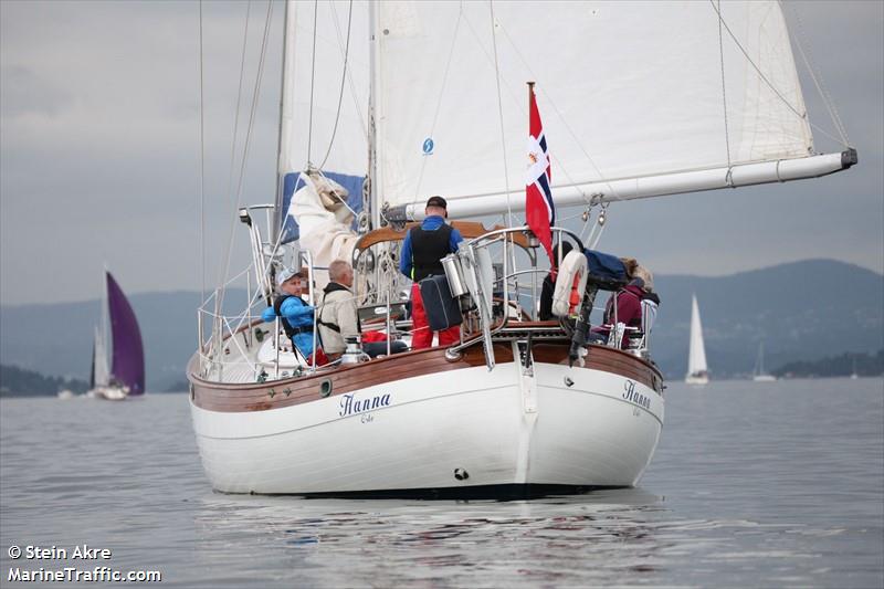 sy hanna (Sailing vessel) - IMO , MMSI 258318270, Call Sign LA5399 under the flag of Norway
