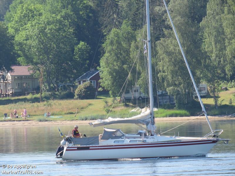 gale ii (Pleasure craft) - IMO , MMSI 265725430, Call Sign SE2166 under the flag of Sweden