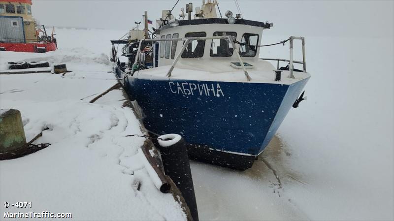 sabrina (Fishing vessel) - IMO , MMSI 273379860 under the flag of Russia