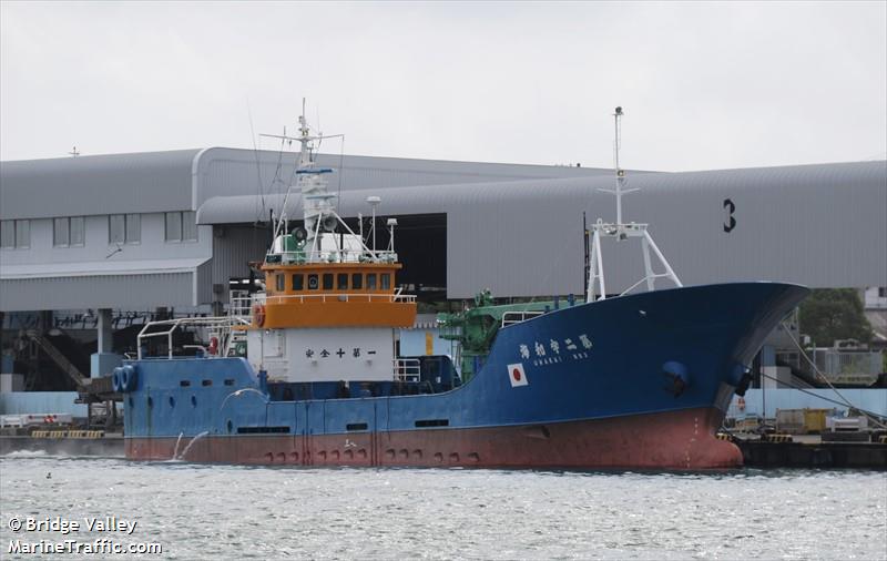 uwakai no.2 (Fishing vessel) - IMO , MMSI 431500260 under the flag of Japan