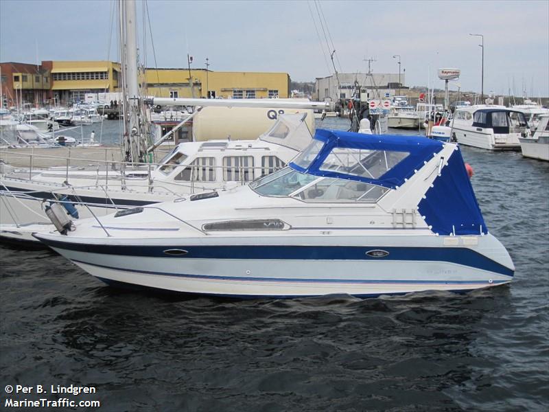 dryaden (Pleasure craft) - IMO , MMSI 219012793, Call Sign XPD9419 under the flag of Denmark
