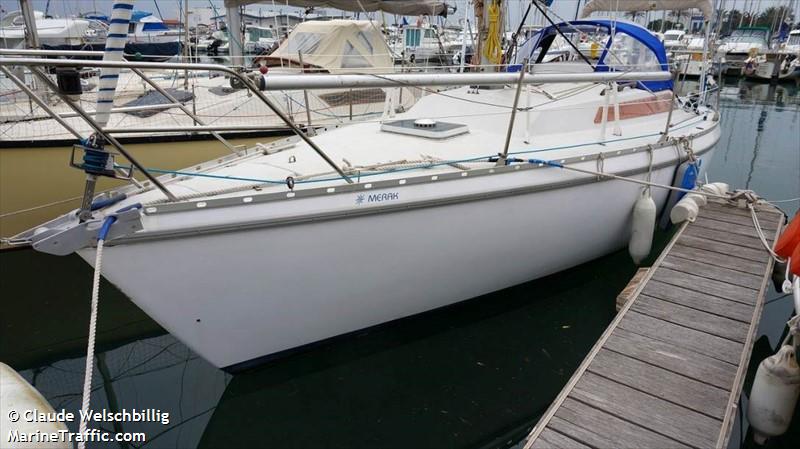 merak (Sailing vessel) - IMO , MMSI 227394530, Call Sign FS6157 under the flag of France
