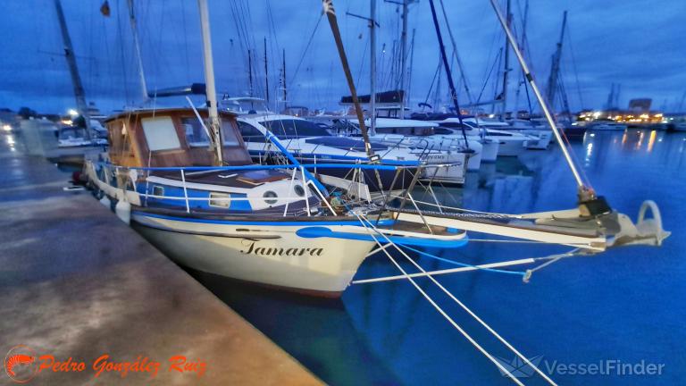 tamara (Pleasure craft) - IMO , MMSI 232005941, Call Sign MAMU4 under the flag of United Kingdom (UK)