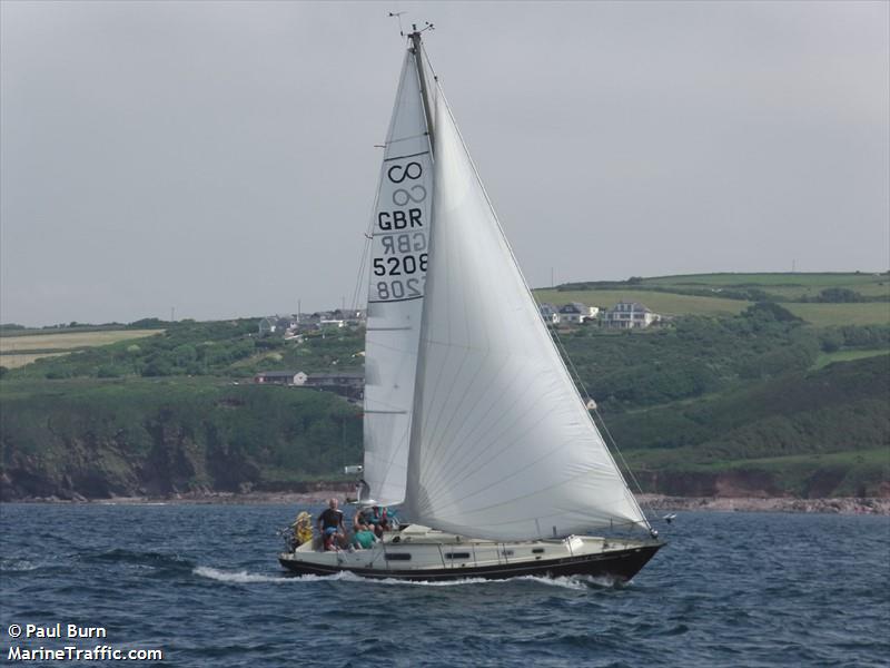 contessa of wight (Sailing vessel) - IMO , MMSI 235017245, Call Sign GTED under the flag of United Kingdom (UK)