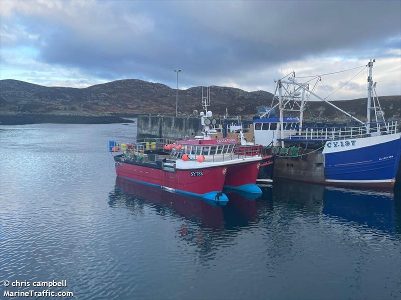 delta dawn (Fishing vessel) - IMO , MMSI 235112513 under the flag of United Kingdom (UK)