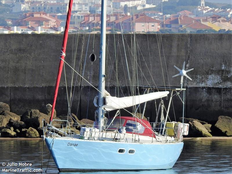 danae (Sailing vessel) - IMO , MMSI 244000276, Call Sign PC4749 under the flag of Netherlands
