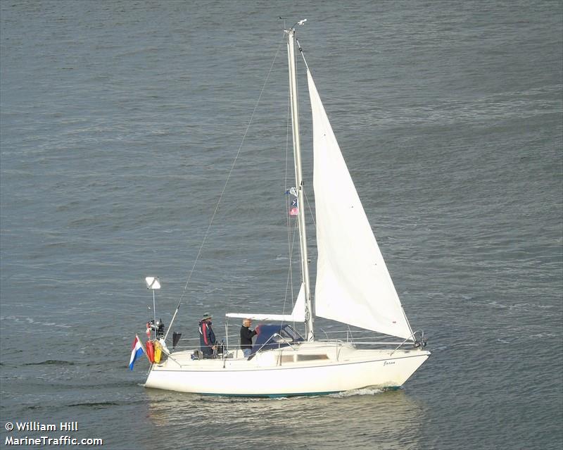 jaron (Sailing vessel) - IMO , MMSI 244620430, Call Sign PD8341 under the flag of Netherlands