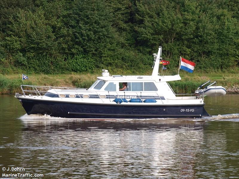martje (Pleasure craft) - IMO , MMSI 244660838, Call Sign PC8812 under the flag of Netherlands