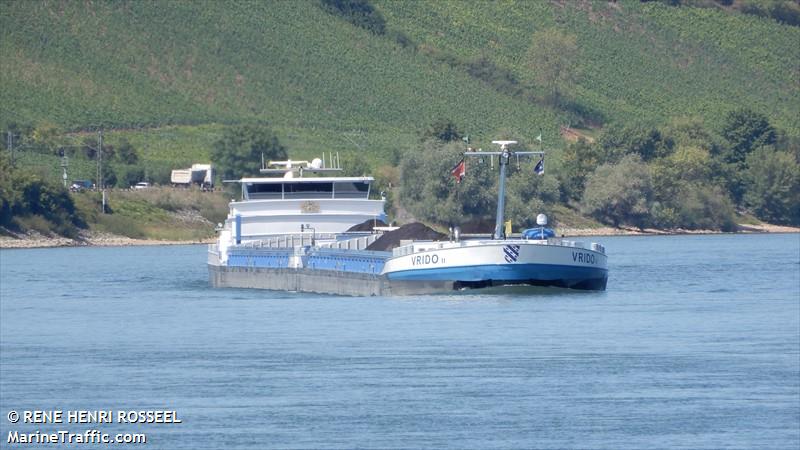 vrido 2 (Cargo ship) - IMO , MMSI 244700779, Call Sign PB3893 under the flag of Netherlands