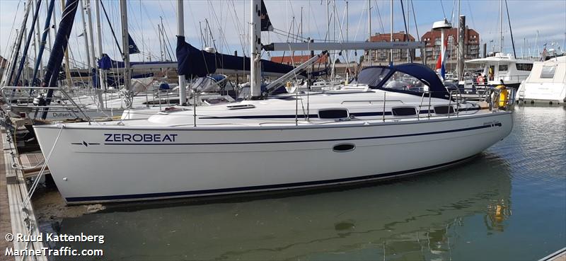 zerobeat (Sailing vessel) - IMO , MMSI 244810221, Call Sign PF7599 under the flag of Netherlands
