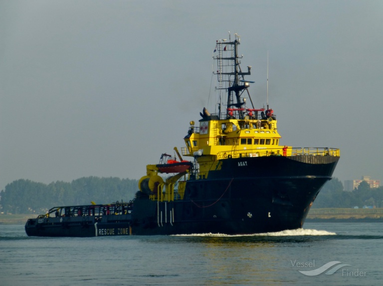 agat zejt iii (Offshore Tug/Supply Ship) - IMO 8206961, MMSI 249560000, Call Sign 9HUP9 under the flag of Malta