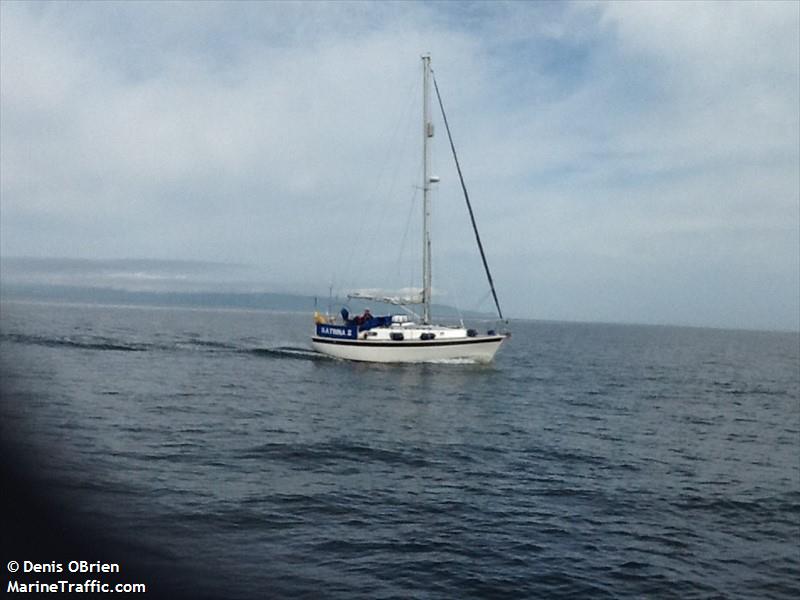 katrina 2 (Pleasure craft) - IMO , MMSI 250001895, Call Sign EI 2766 under the flag of Ireland