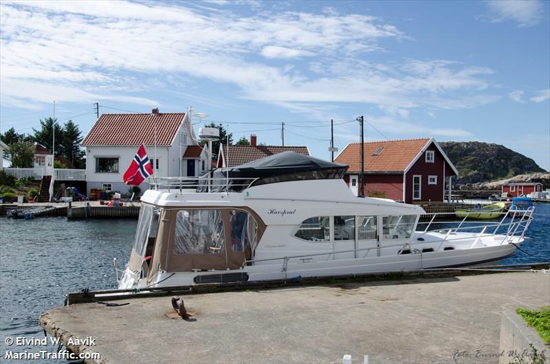 havsprut (Pleasure craft) - IMO , MMSI 258566210, Call Sign LG6600 under the flag of Norway