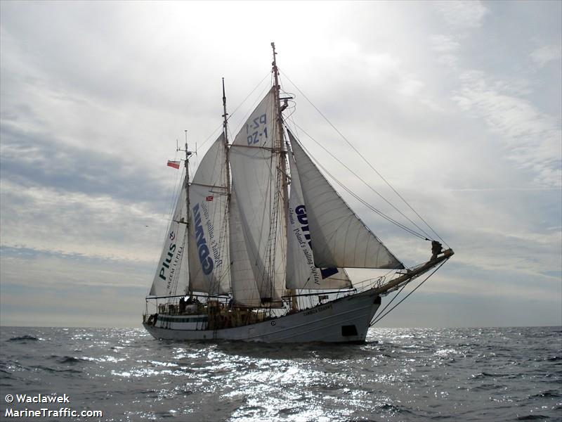 zawisza czarny (Sailing vessel) - IMO , MMSI 261334000, Call Sign SPGZ under the flag of Poland