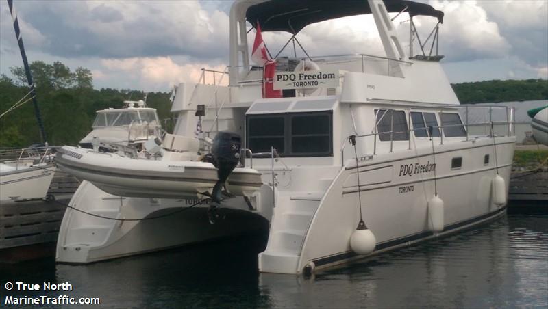 pdq freedom (Pleasure craft) - IMO , MMSI 316004721 under the flag of Canada