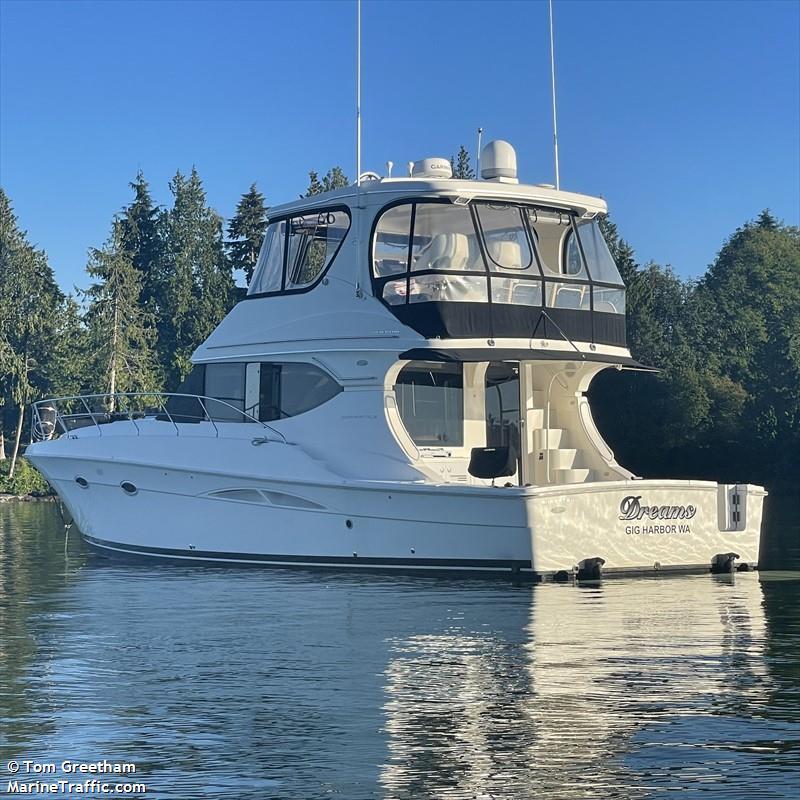 dreams (Pleasure craft) - IMO , MMSI 338173796 under the flag of USA