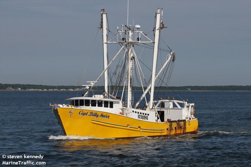 capt. billy haver (Fishing vessel) - IMO , MMSI 366874160, Call Sign WDB2273 under the flag of United States (USA)