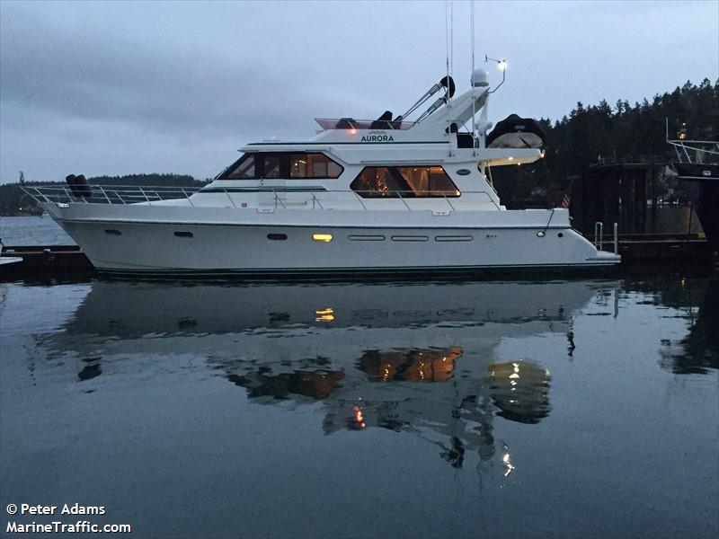 aurora (Pleasure craft) - IMO , MMSI 367738870, Call Sign WDI8465 under the flag of United States (USA)