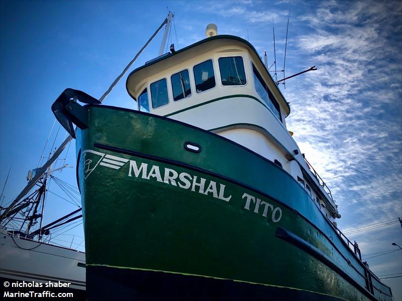 marshal tito (Pleasure craft) - IMO , MMSI 368035110, Call Sign WDK2467 under the flag of United States (USA)
