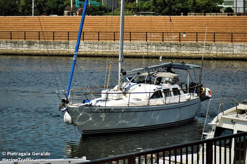 orion (Sailing vessel) - IMO , MMSI 431012706 under the flag of Japan