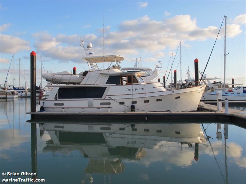 insequent (Pleasure craft) - IMO , MMSI 503668600 under the flag of Australia