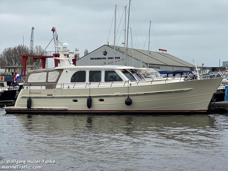 talisman (Pleasure craft) - IMO , MMSI 211156410, Call Sign DB3668 under the flag of Germany