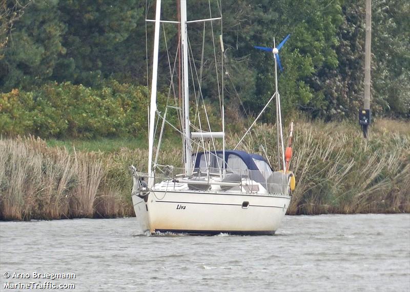 liv (Pleasure craft) - IMO , MMSI 211222160, Call Sign DC5511 under the flag of Germany