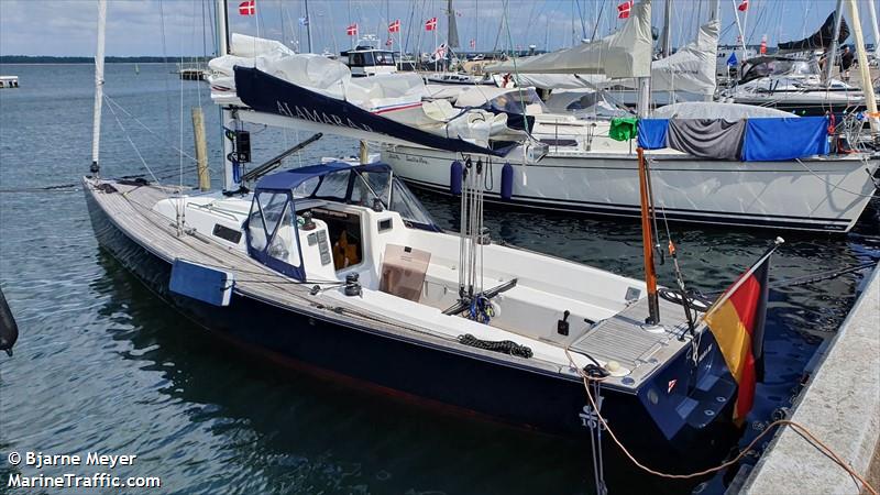 alamara b ii (Sailing vessel) - IMO , MMSI 211264990, Call Sign DH6457 under the flag of Germany